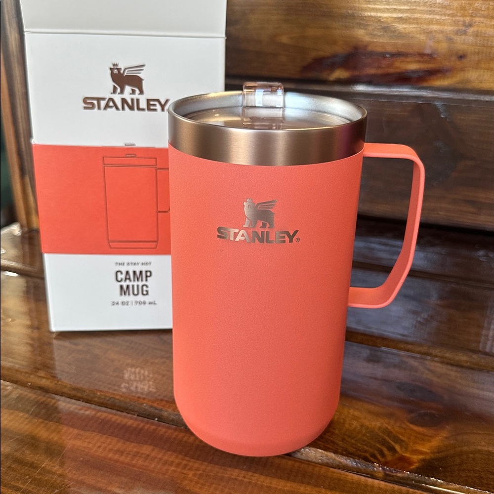 Stanley Camp Mug - 24oz - Burnt Orange - Brand New In Box! - Picture 1 of 5